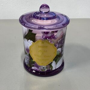 NIB M & Sense Lilac & Wild Rose Candle